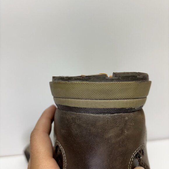 Merrell Black Slate Leather Hiking Boots Mens Size 8 Lace Up Select Warm J23627 - Picture 13 of 13